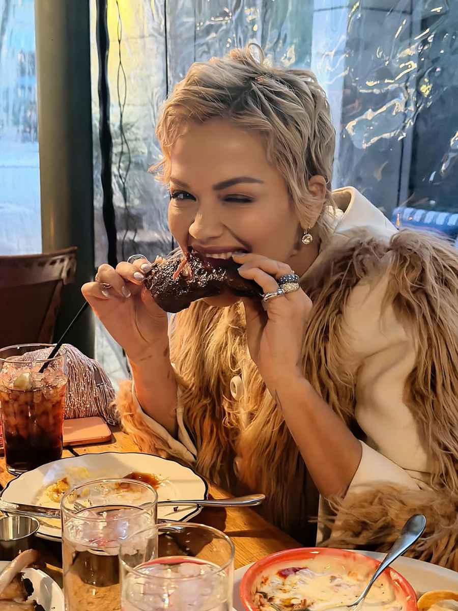 Rita Ora They Opt for Local Cuisine Just Like Us
