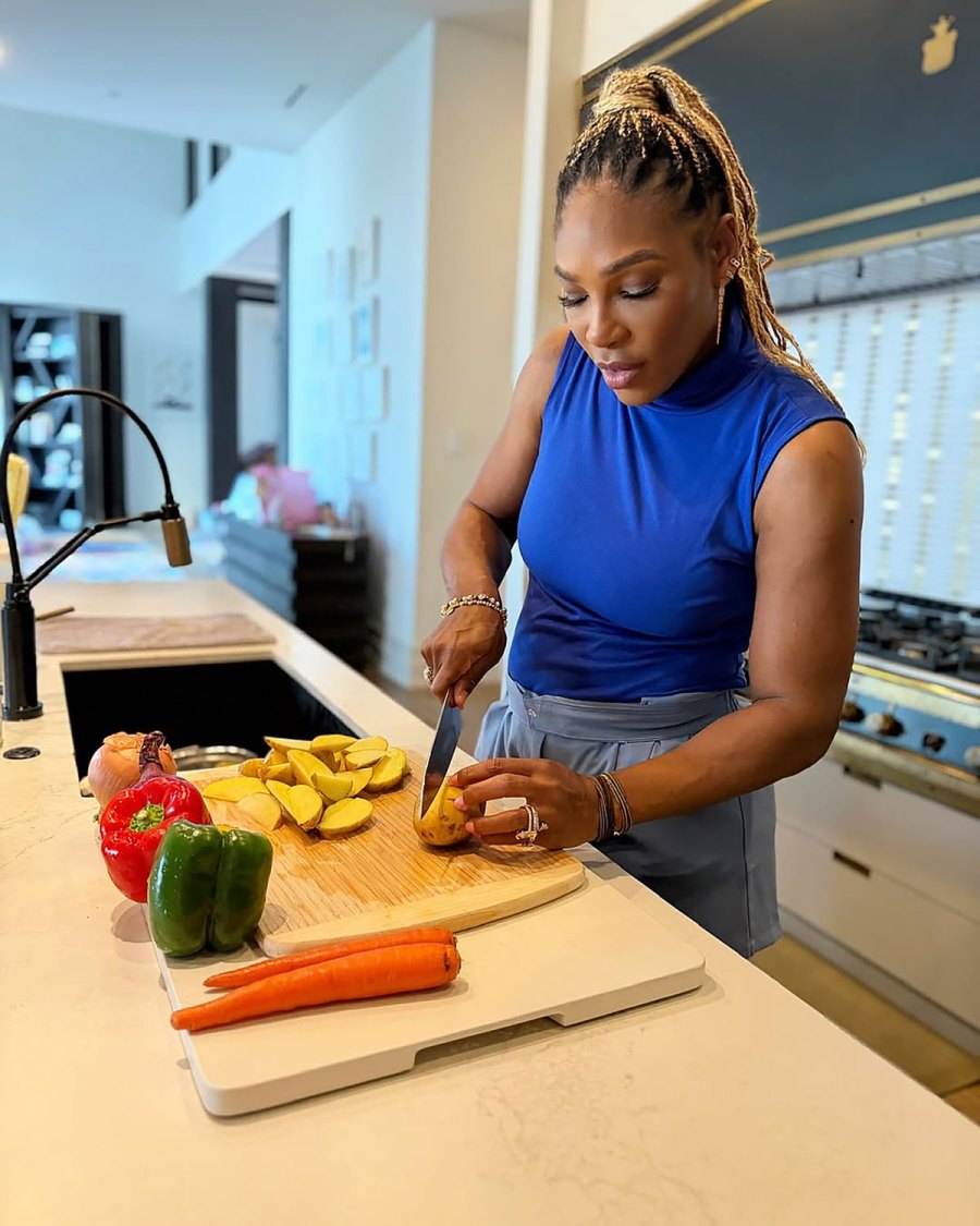 Serena Williams They Chop Vegetables Just Like Us
