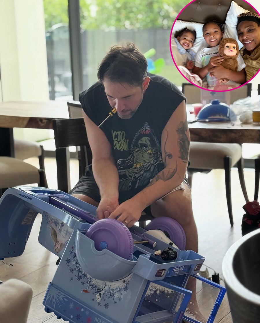 Alexis Ohanian They Put Together Their Kids Toys Just Like Us