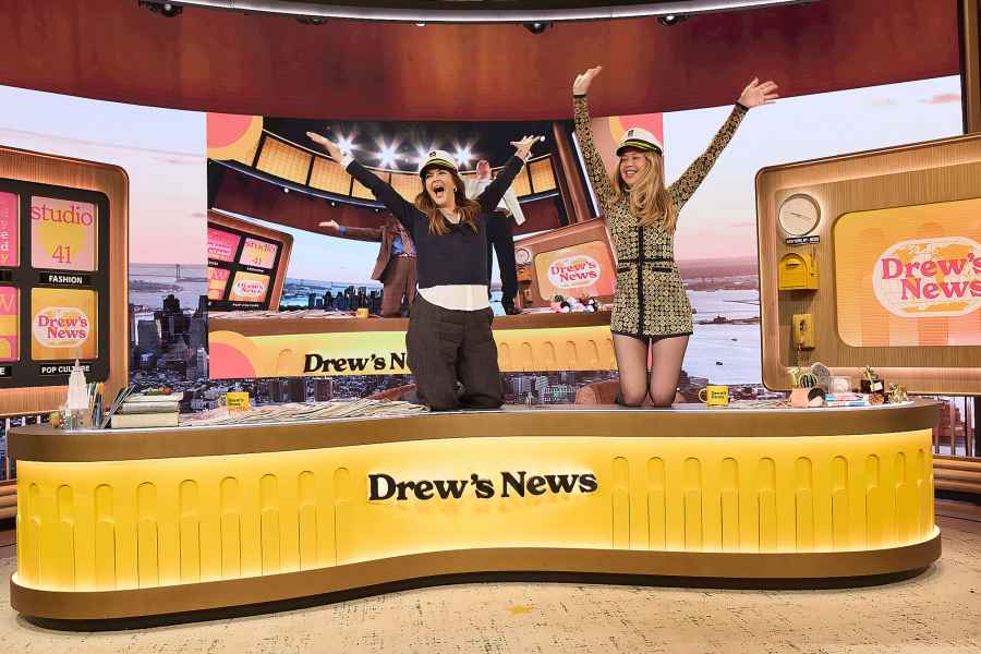 Drew Barrymore and Gabby Windey The Drew Barrymore Show Hot Pics