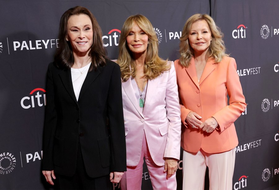 Kate Jackson Jaclyn Smith and Cheryl Ladd Charlies Angels 50th Anniversary Hot Pics