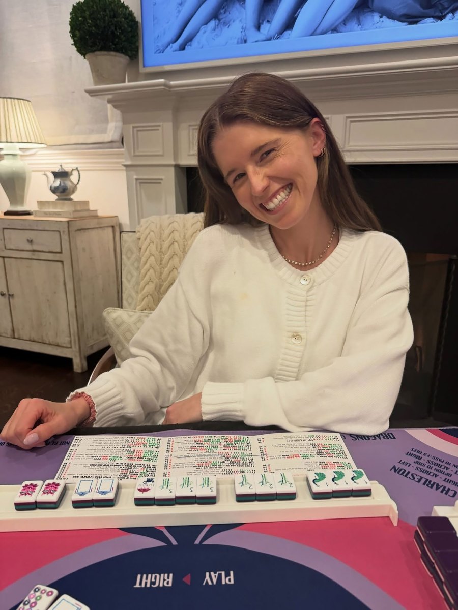 Katherine Schwarzenegger Addicted to Mah Jongg just Like Us