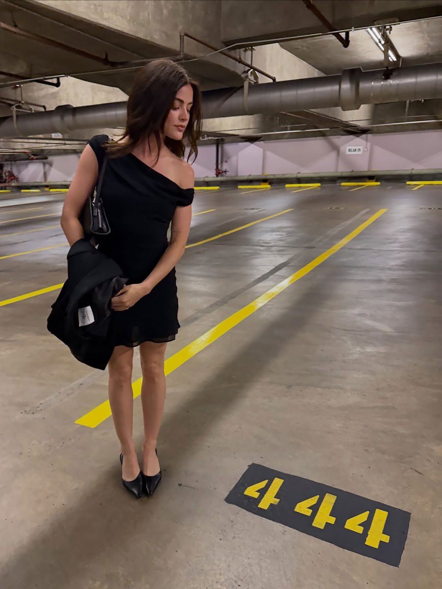 Lucy Hale They Believe in Lucky Numbers Just Like Us