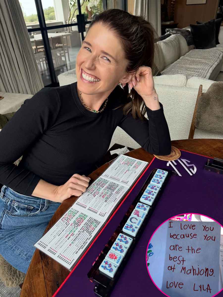 Katherine Schwarzenegger They Love to Win at Mahjong Just Like Us