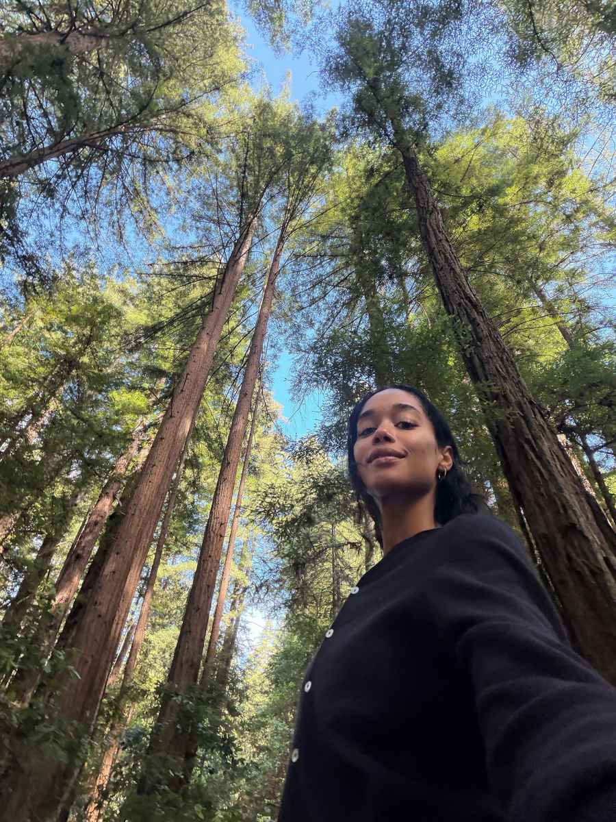 Laura Harrier They Love a Walk in the Woods Just Like Us