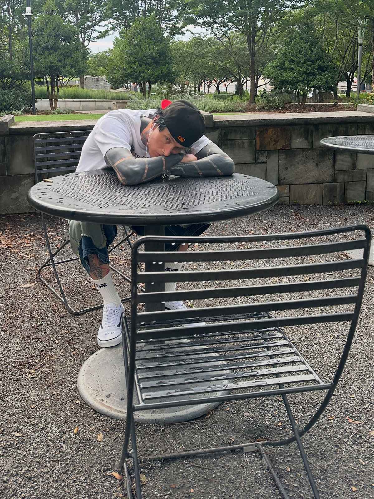 MGK They Need a Rest at the Park Just Like Us
