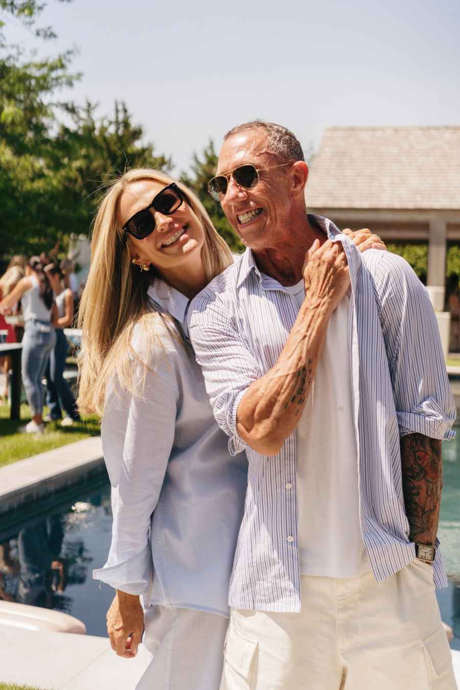 Molly Sims and Chris McMillan