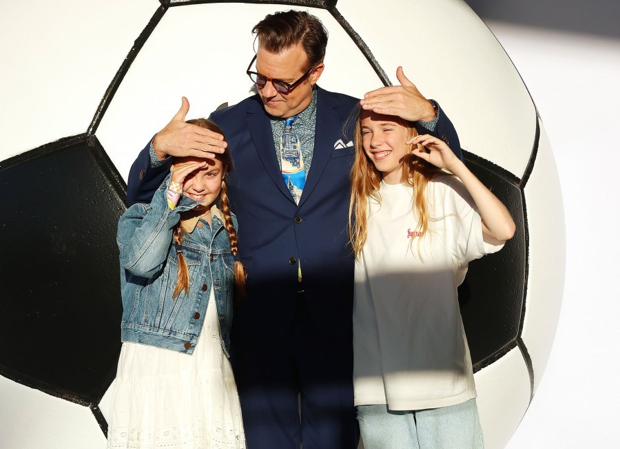 Daisy Josephine Sudeikis Jason Sudeikis and Otis Alexander Sudeikis Premiere Ted Lasso Season 4 Hot Pics