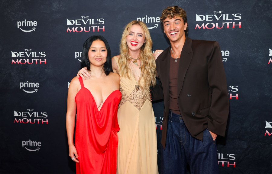 Lana Condor Kathryn Newton and Gavin Casalegno The Devils Mouth Los Angeles screening Hot Pics
