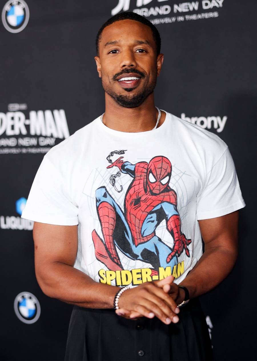 Michael B Jordan Spider Man Brand New Day LA Premiere Hot Pics