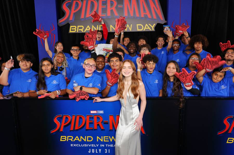Sadie Sink Spider Man Brand New Day LA Premiere Hot Pics